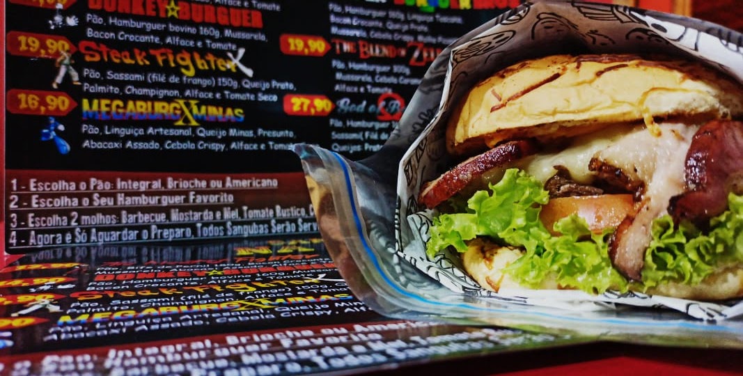 Sangos Burguer Na Brasa Menu 1