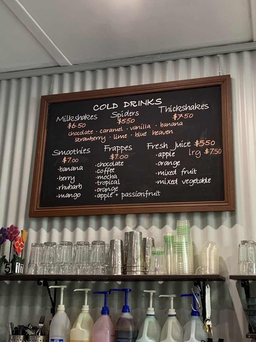 Cafe Alex Menu 1