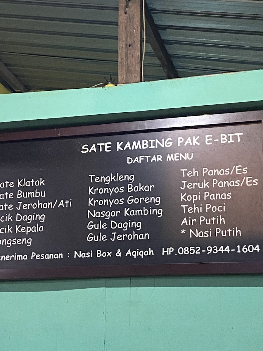 Sate Klatak pak E-bit Photo 4