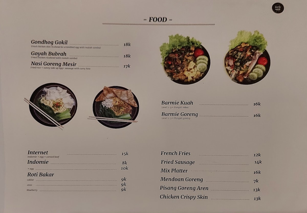 Bariki Ngopi Menu 1