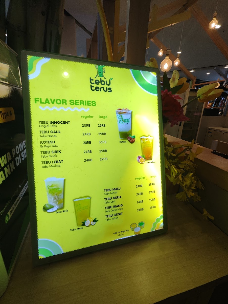 Tebu Terus Gandaria City Mall - Es Tebu Kekinian Photo 2