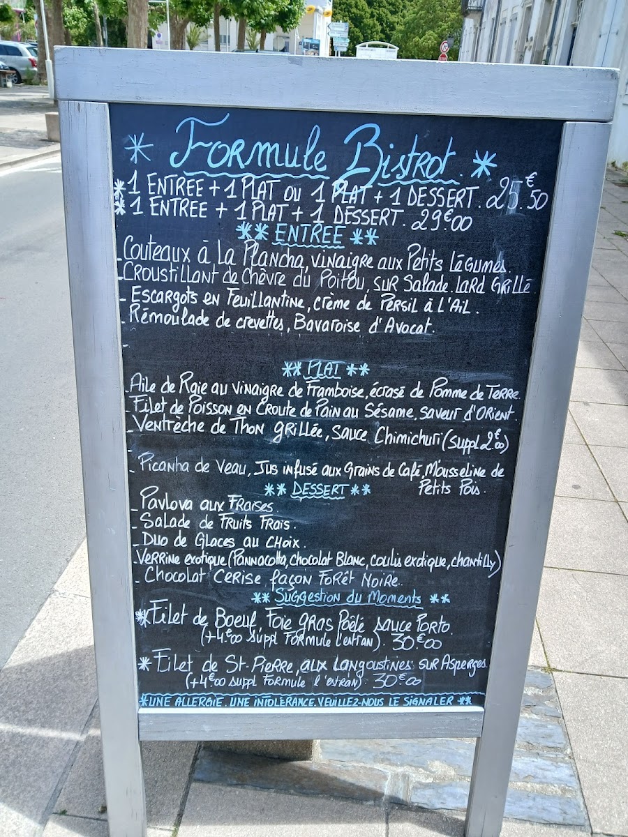 L'Estran Menu 1