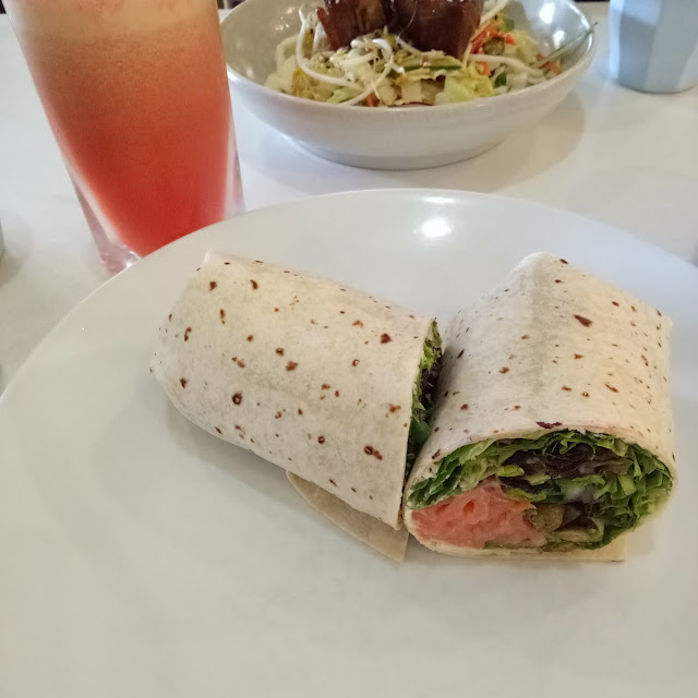 Smoked Salmon Wrap