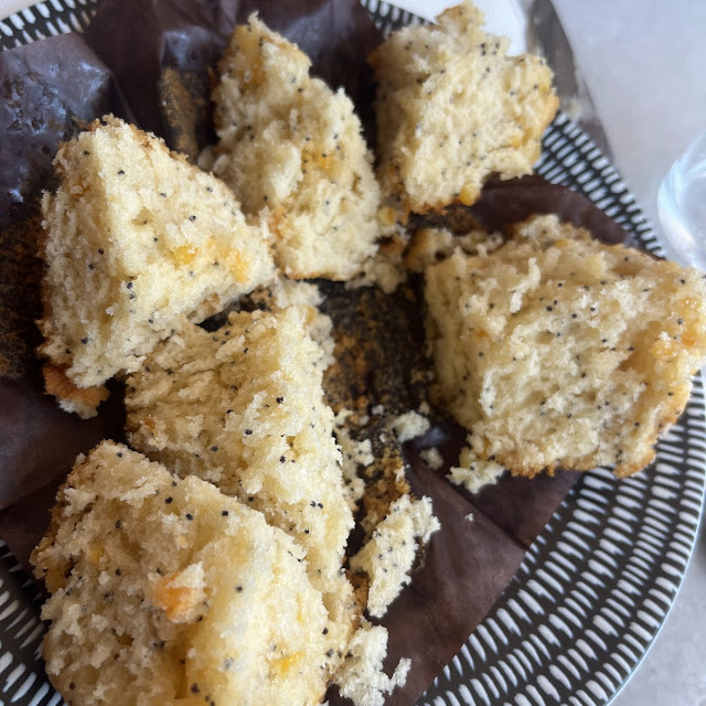 Orange Poppyseed Muffin