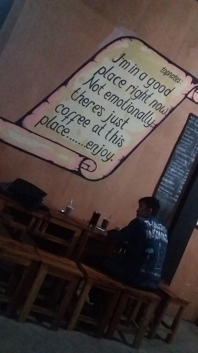 Kedai enjoy coffee Menu 1