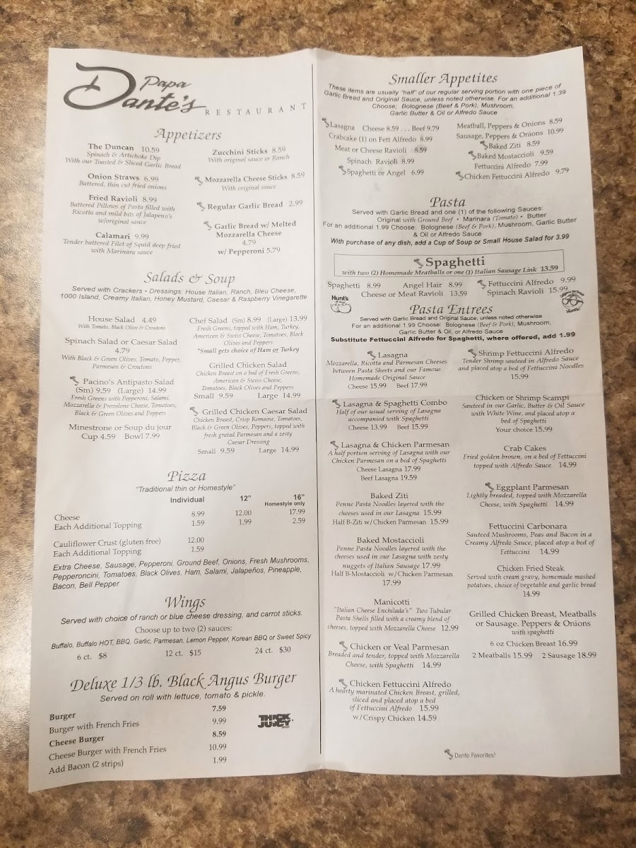 Papa Dante's Italian Restaurant Photo 2