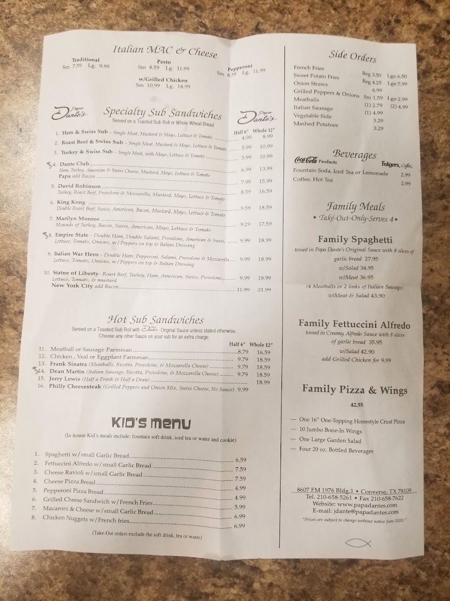 Papa Dante's Italian Restaurant Photo 3