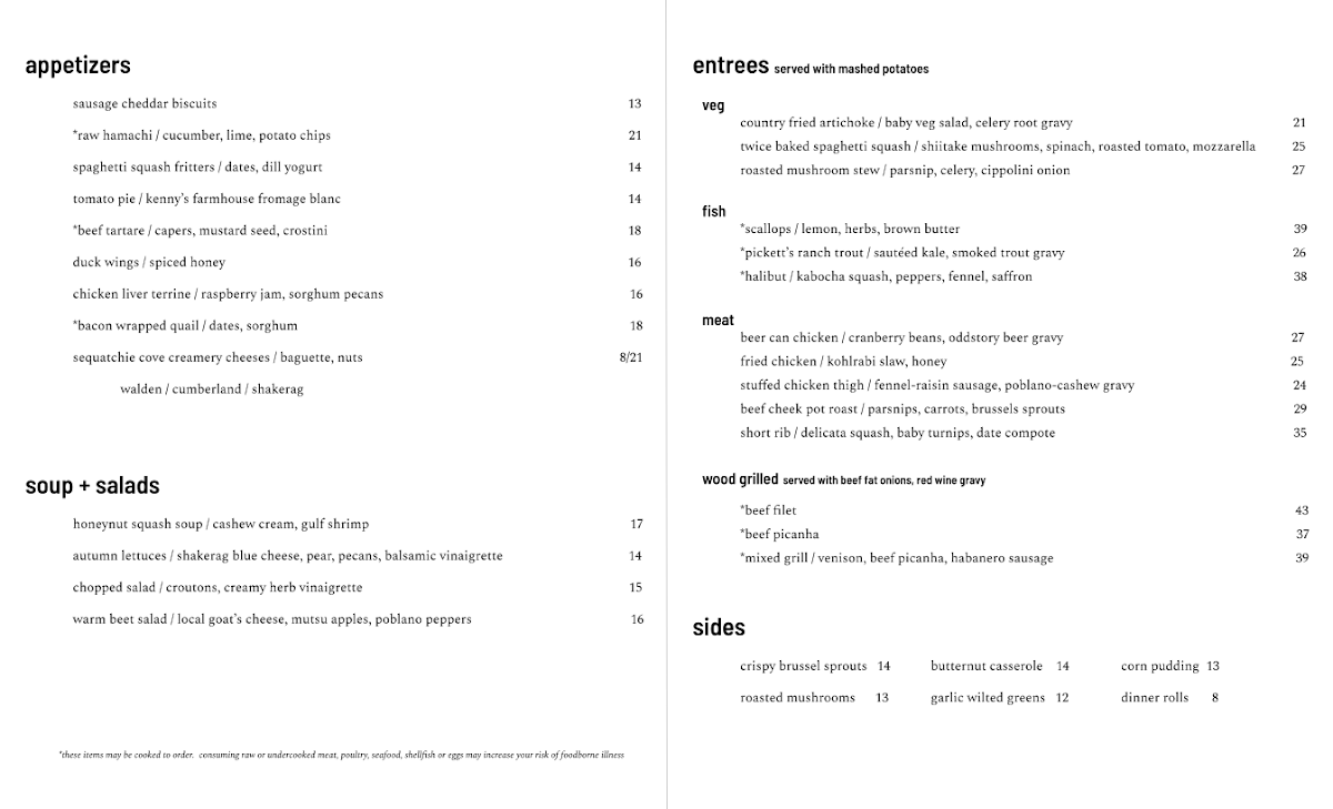 2nd Menu 1
