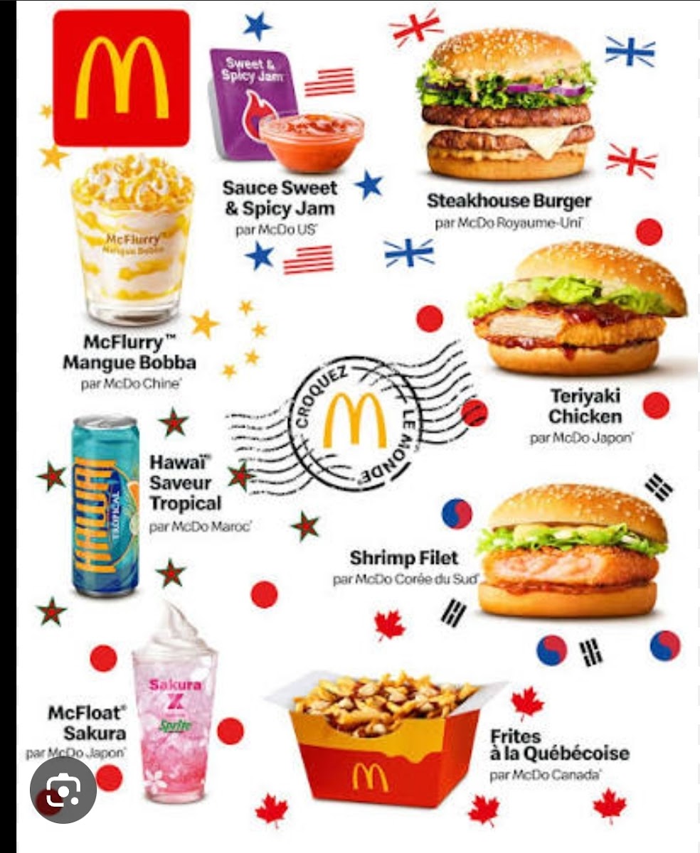 McDonald's Menu 1