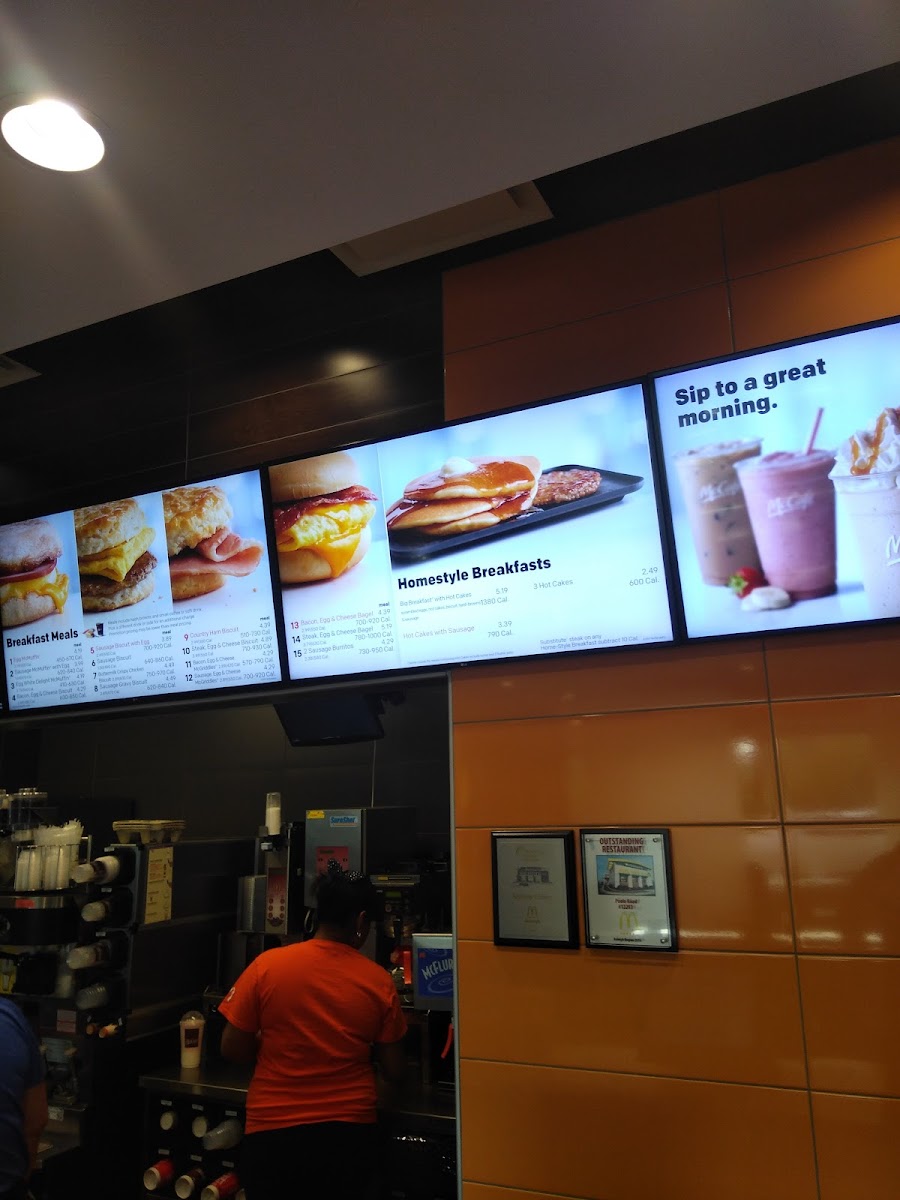 McDonald's Menu 1
