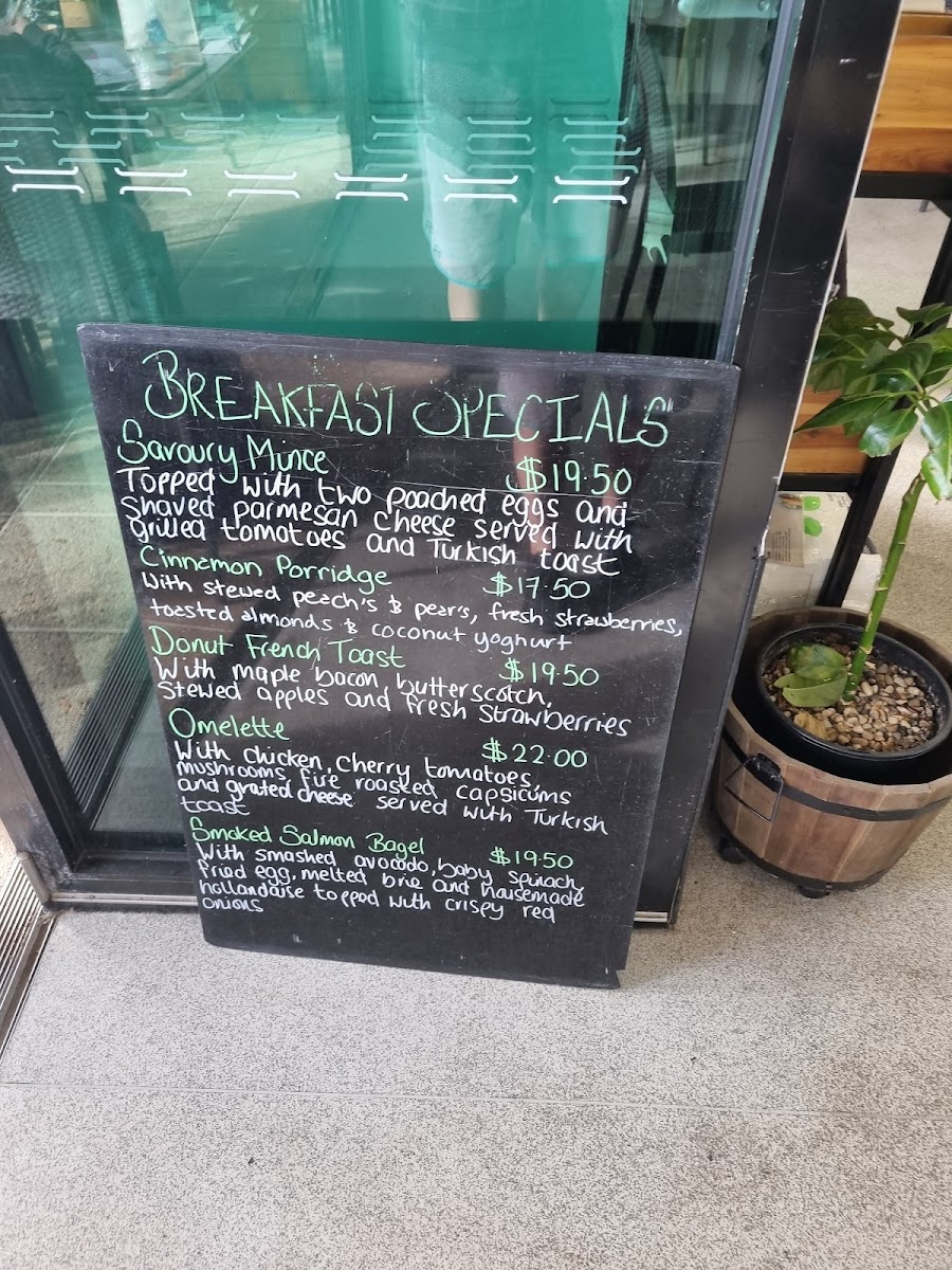 Kirramisu Cafe and Restaurant Menu 1