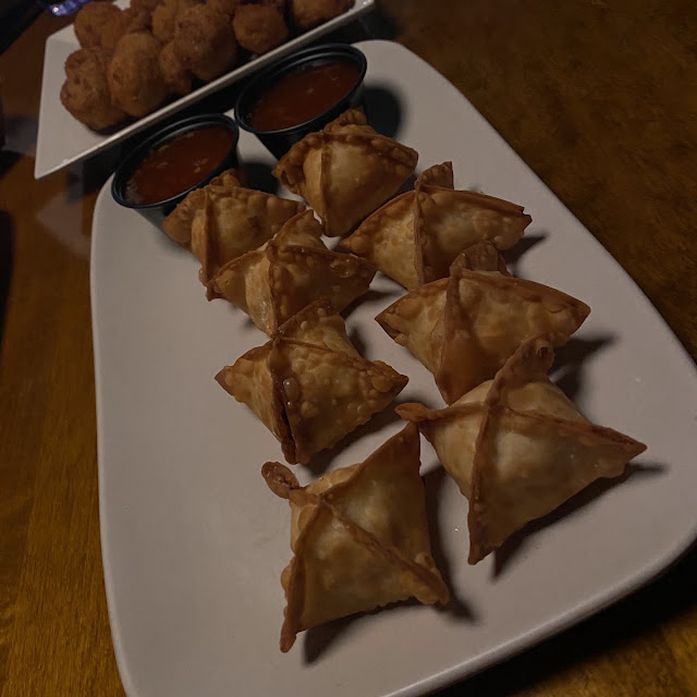 Spicy Chicken Wontons