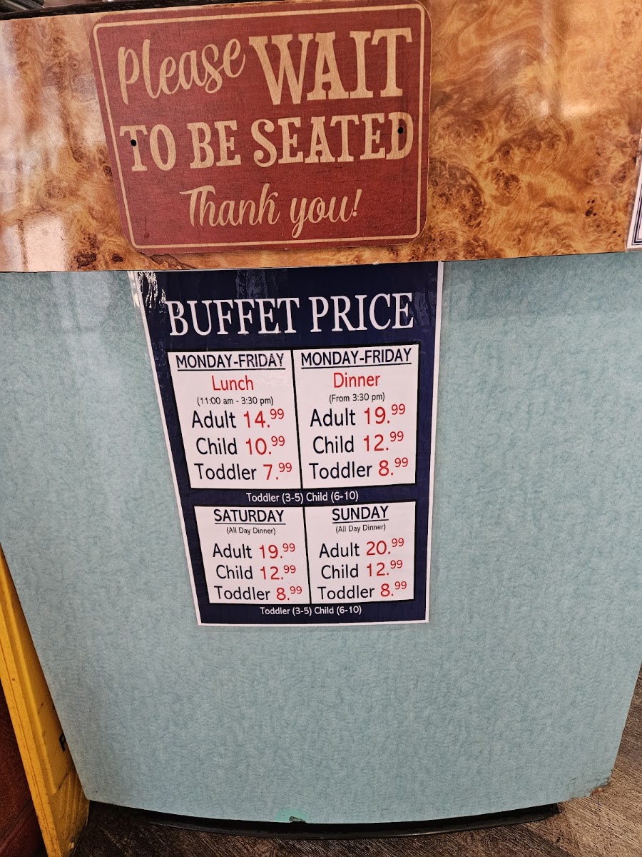 Jumbo Buffet Menu 1