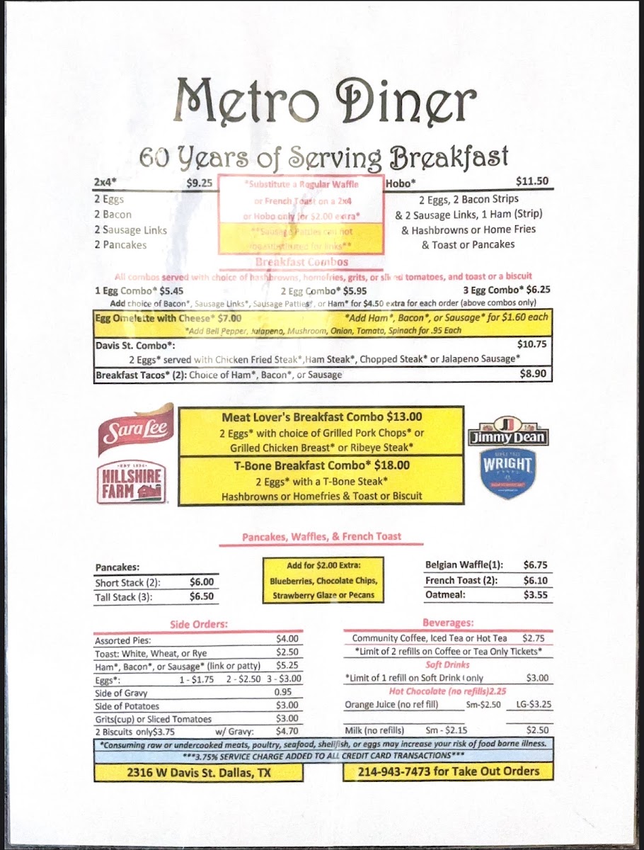 Metro Diner OC Photo 5