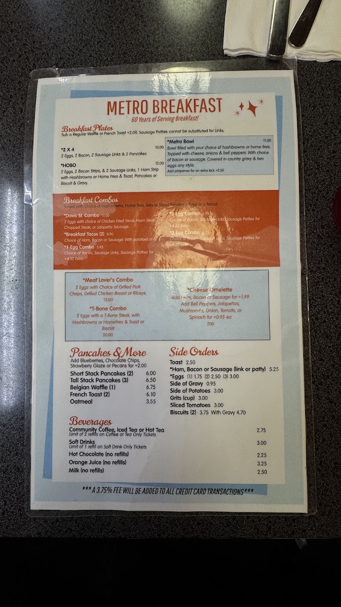 Metro Diner OC Photo 8