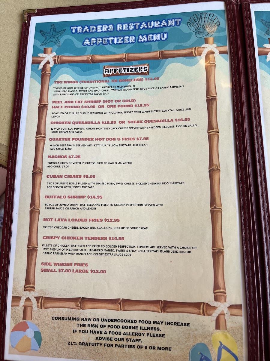 Traders Restaurant & Tiki Lounge Photo 5