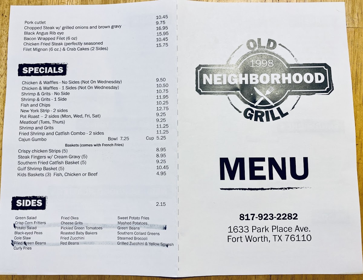 Old Neighborhood Grill Photo 4