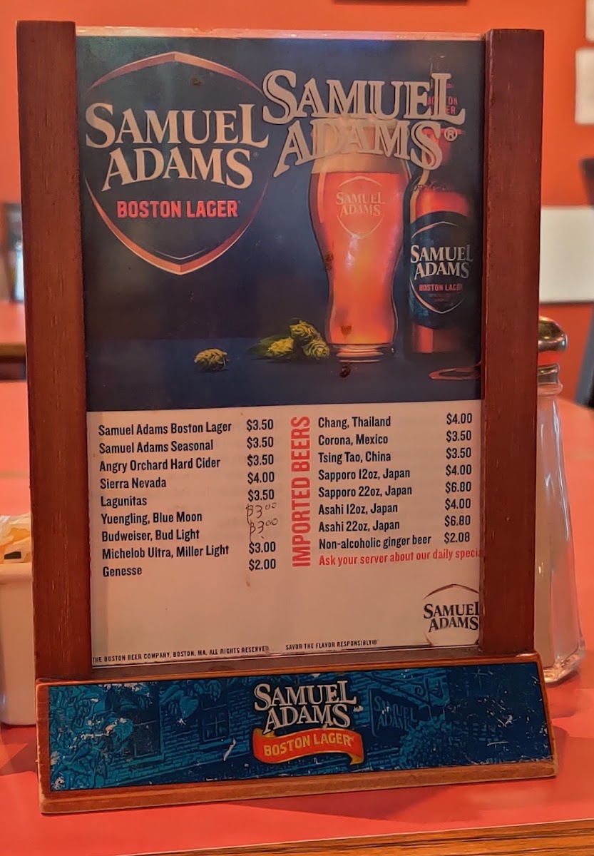 bdobo Mongolian grill Menu 1