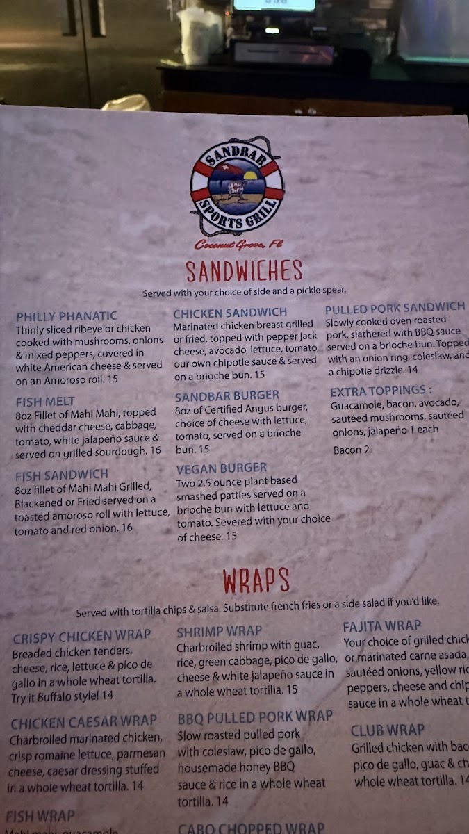 Sandbar Sports Grill Photo 8