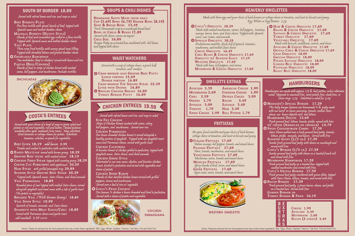 Costa's Family Restaurant Photo 2