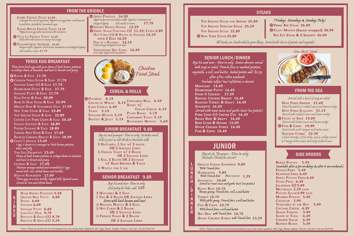 Costa's Family Restaurant Photo 4