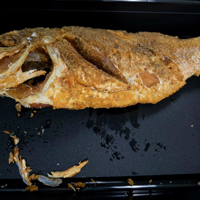 Whole Snapper Fried No Sauce