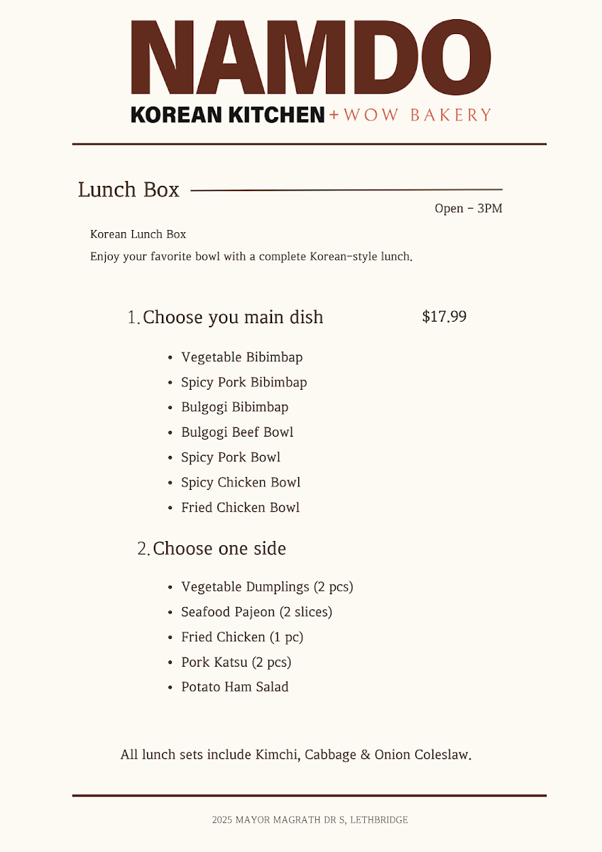 Namdo Korean Kitchen Wow Bakery Photo 10