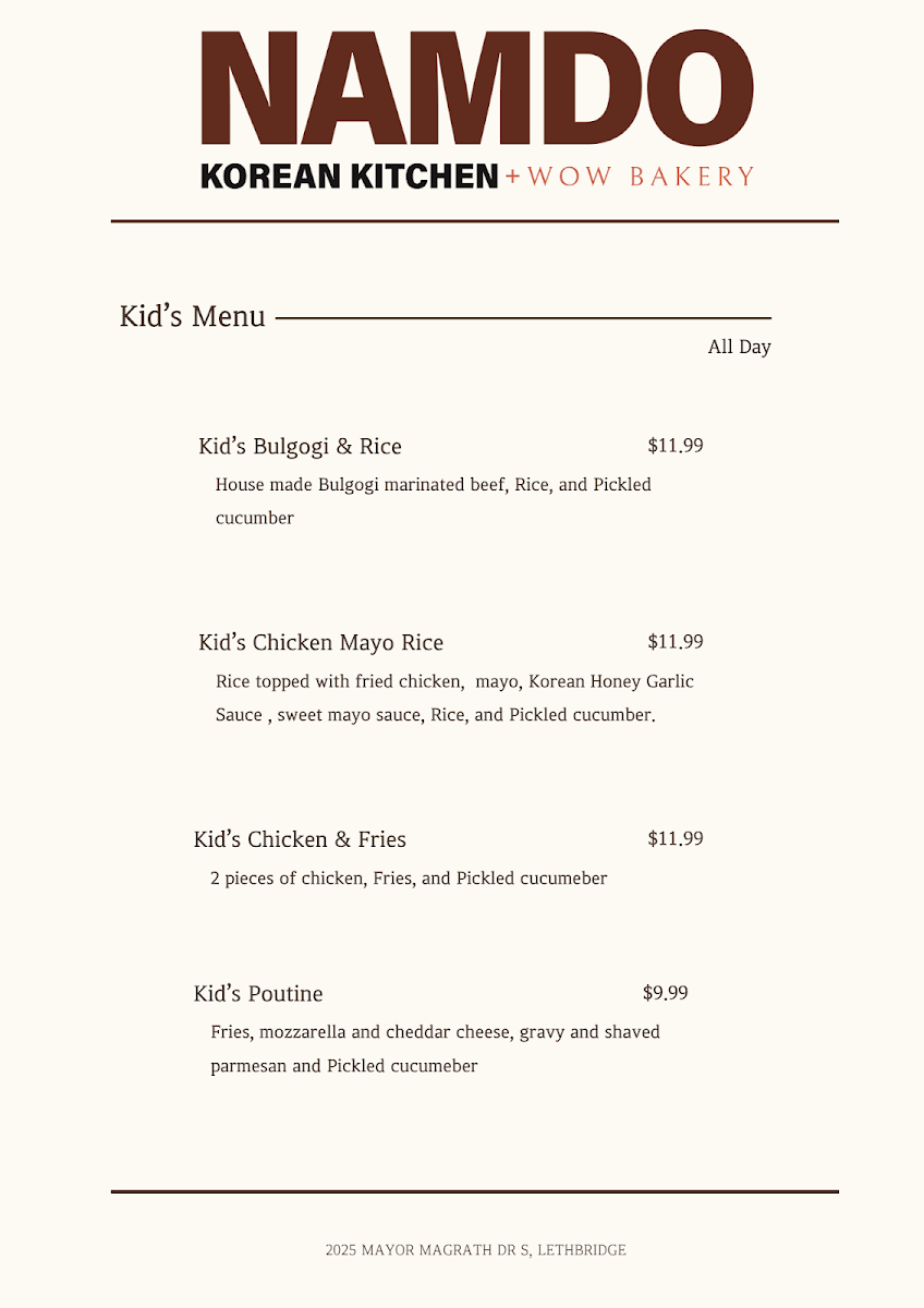Namdo Korean Kitchen Wow Bakery Photo 8