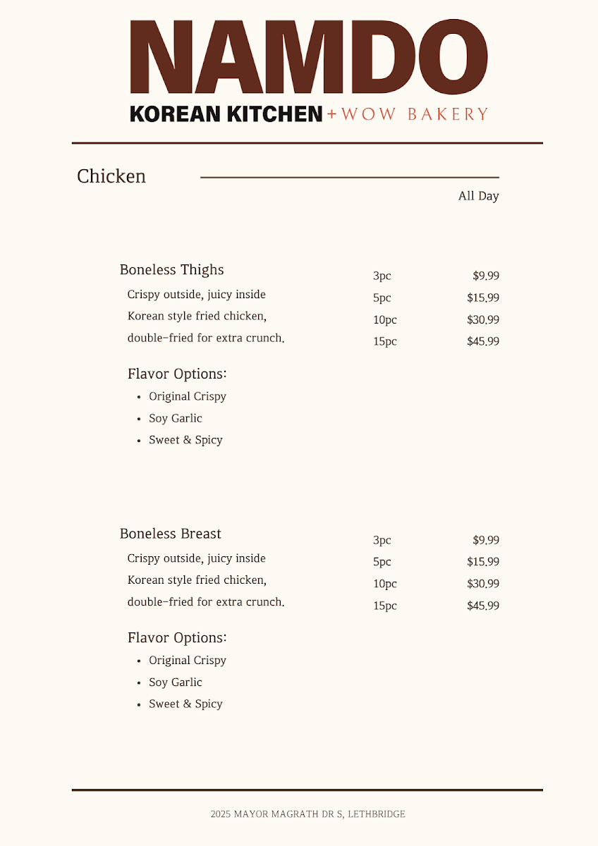 Namdo Korean Kitchen Wow Bakery Photo 9