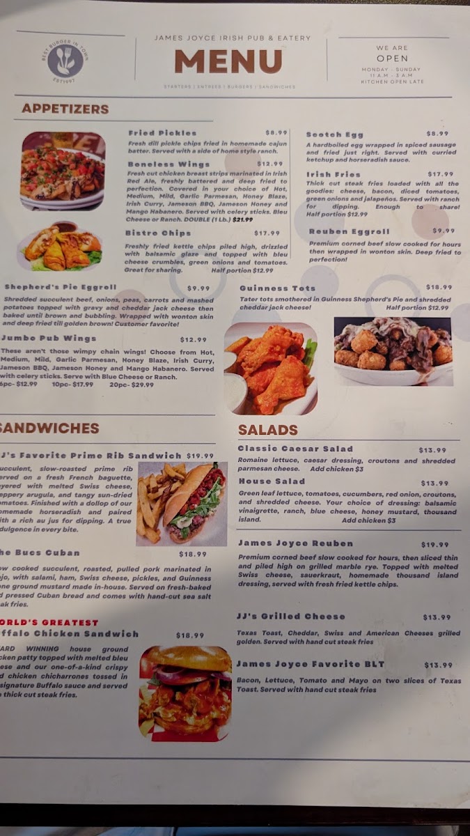 James Joyce Irish Pub & Eatery Photo 4