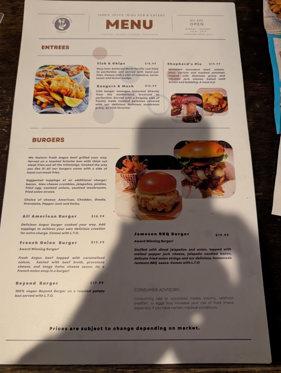 James Joyce Irish Pub & Eatery Photo 6