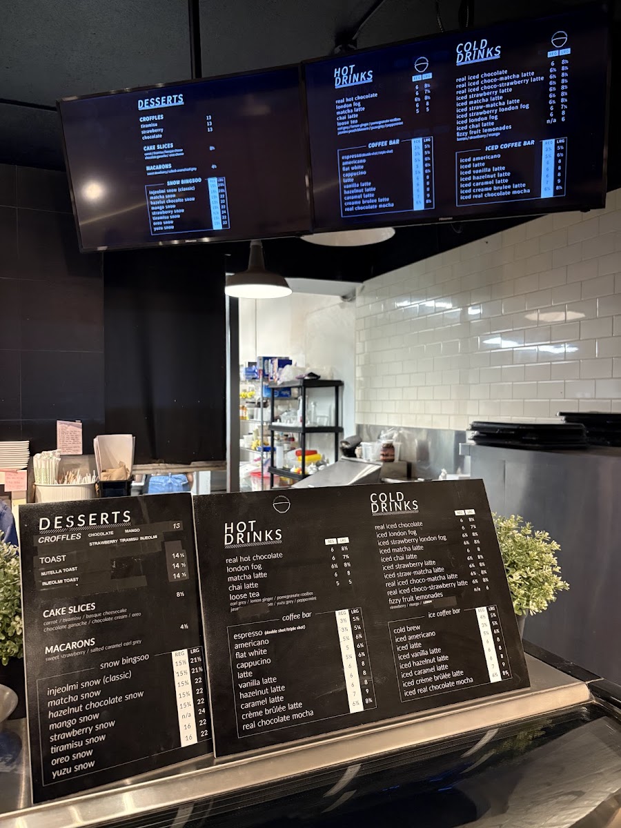Passion8 Dessert Cafe Menu 1