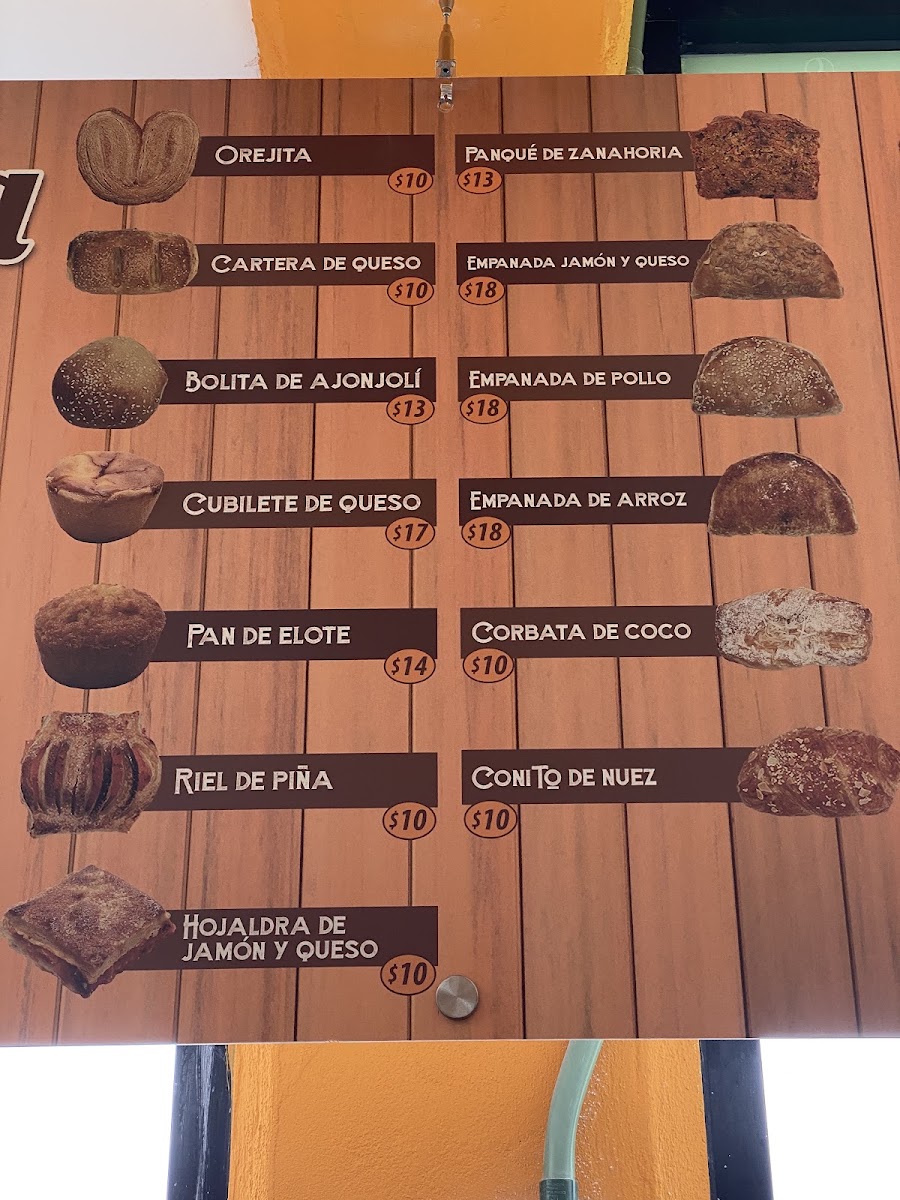 Pasteleria Tentazioni Menu 1