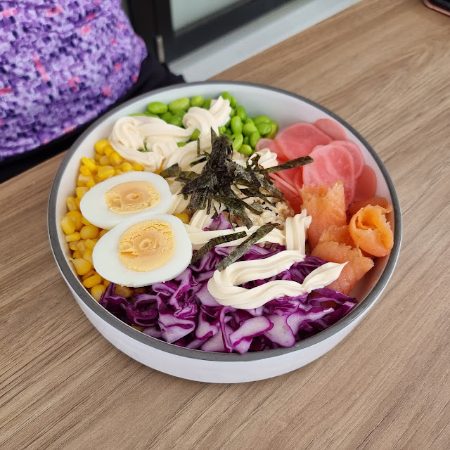 Smoked Salmon Poke Bowl