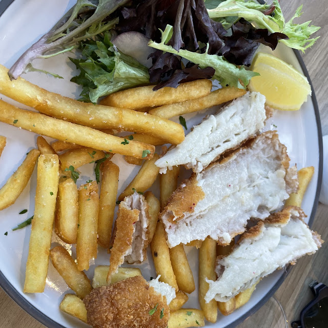 Battered Fish and Chips