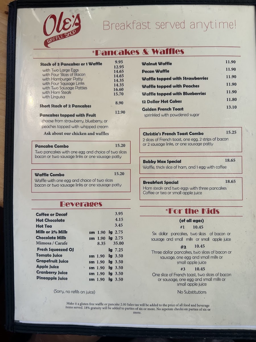 Ole's Waffle Shop Photo 7