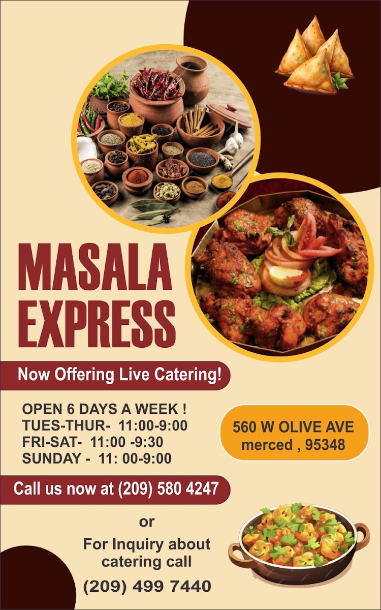 Masala Express Menu 1