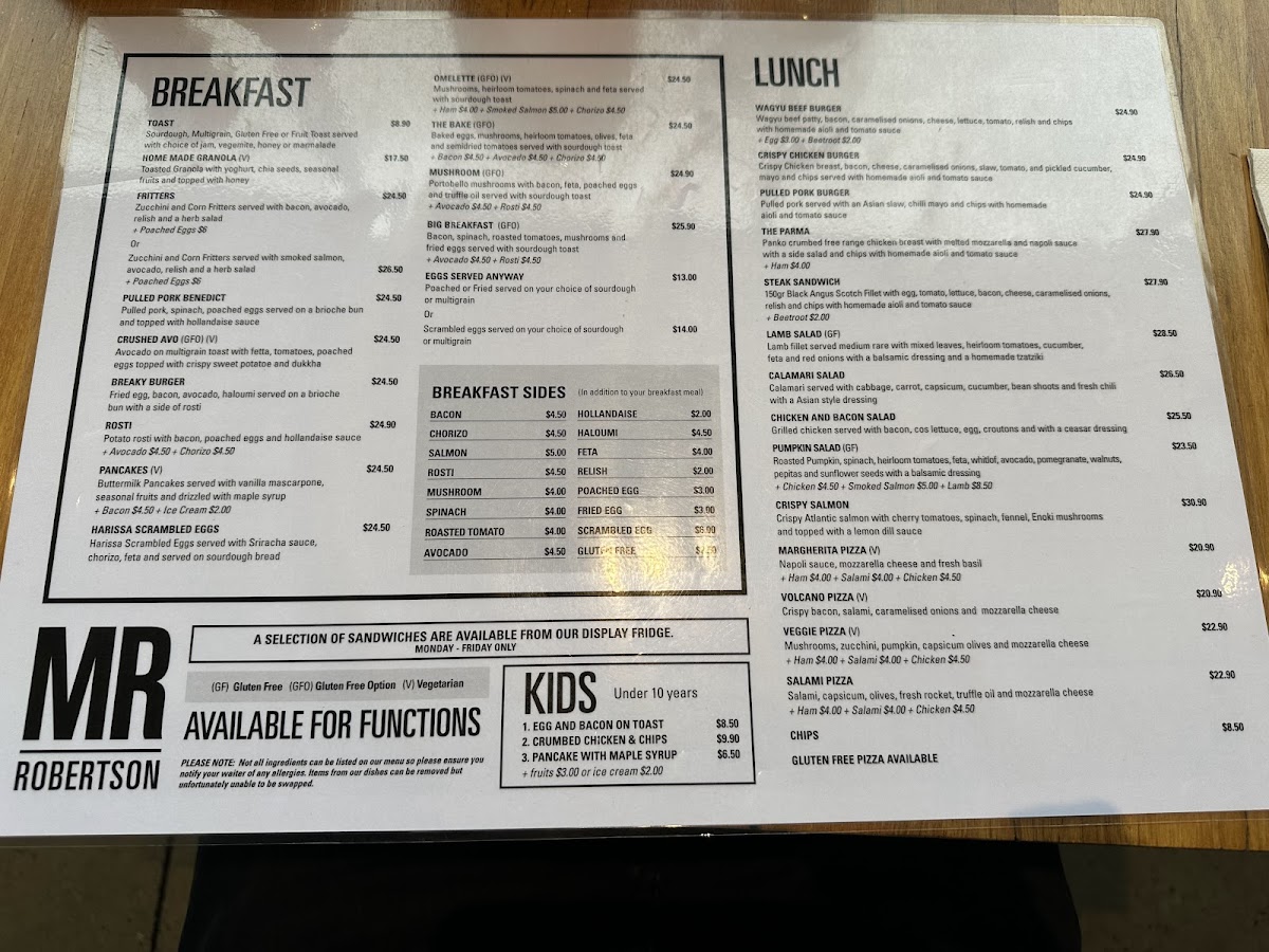 Mr Robertson Cafe Photo 2