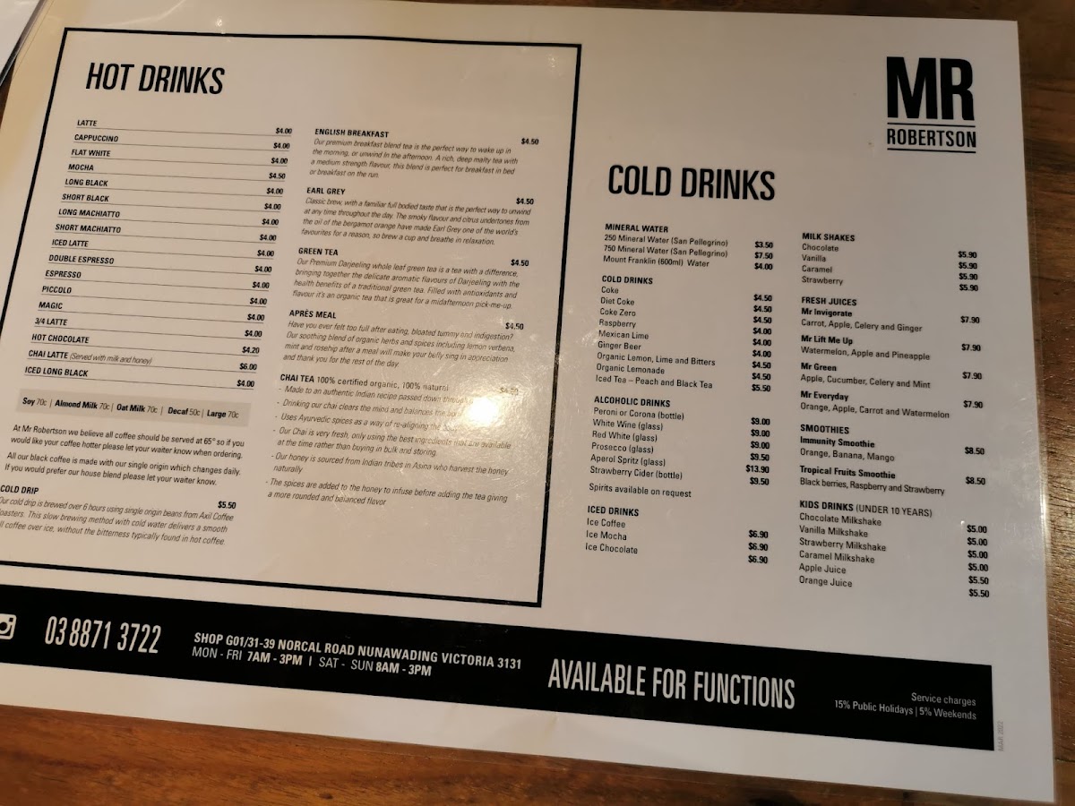 Mr Robertson Cafe Photo 5