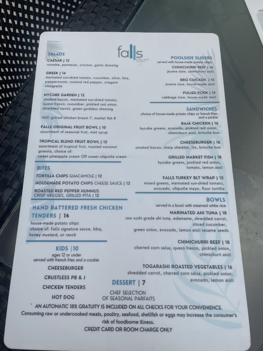 Falls Pool Bar & Grill Photo 8