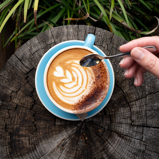 Flat White in a Glass