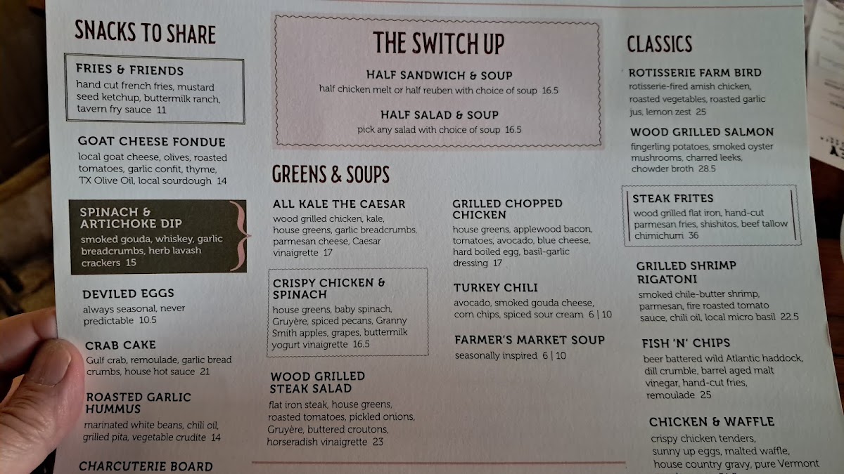 Whiskey Cake Tampa Menu 1