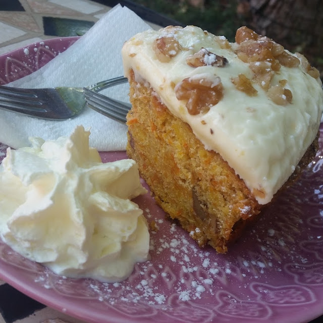 Carrot and Walnut Cake