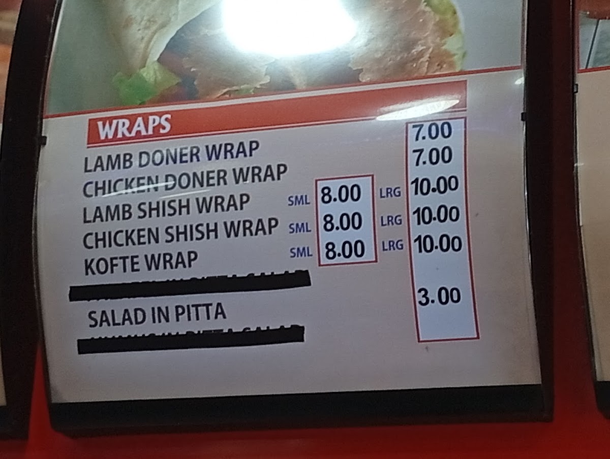 ME Kebab Menu 1