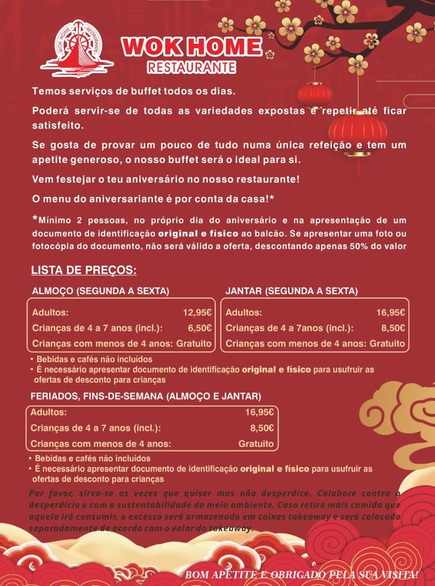 Wok Home Menu 1