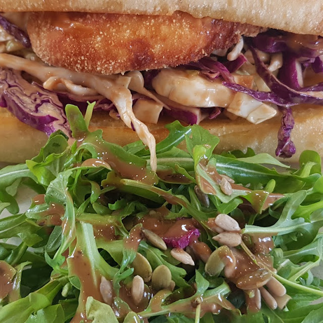 Chicken and Slaw Roll