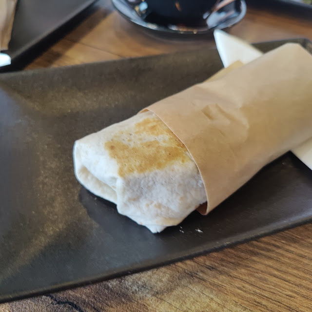 Scrambled Egg and Bacon Wrap