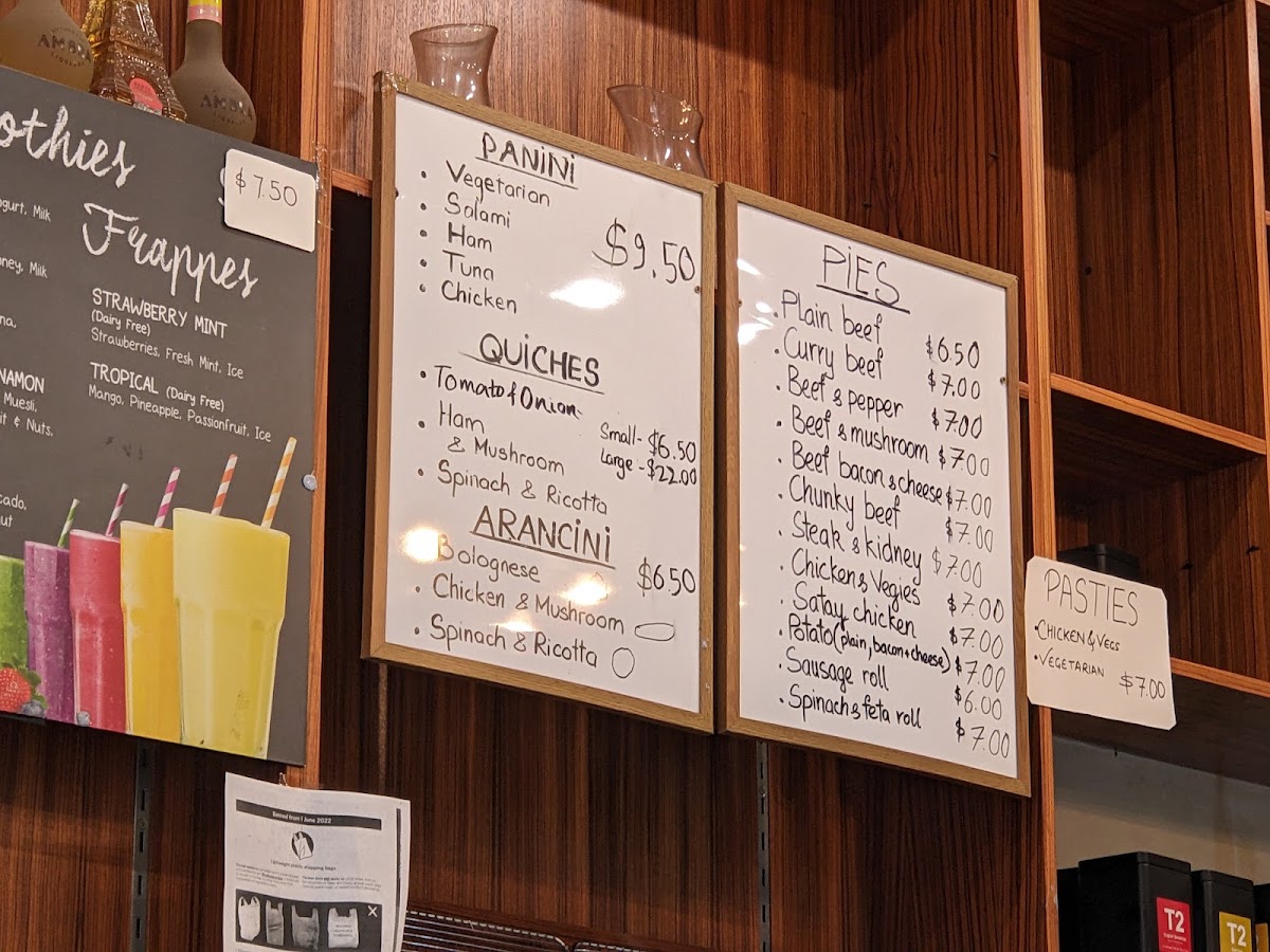 Dolcetti Menu 1