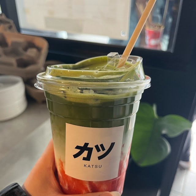 Jasmine Matcha and Strawberry Matcha