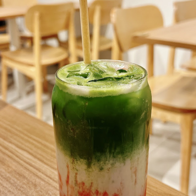 Fresh Strawberry Matcha